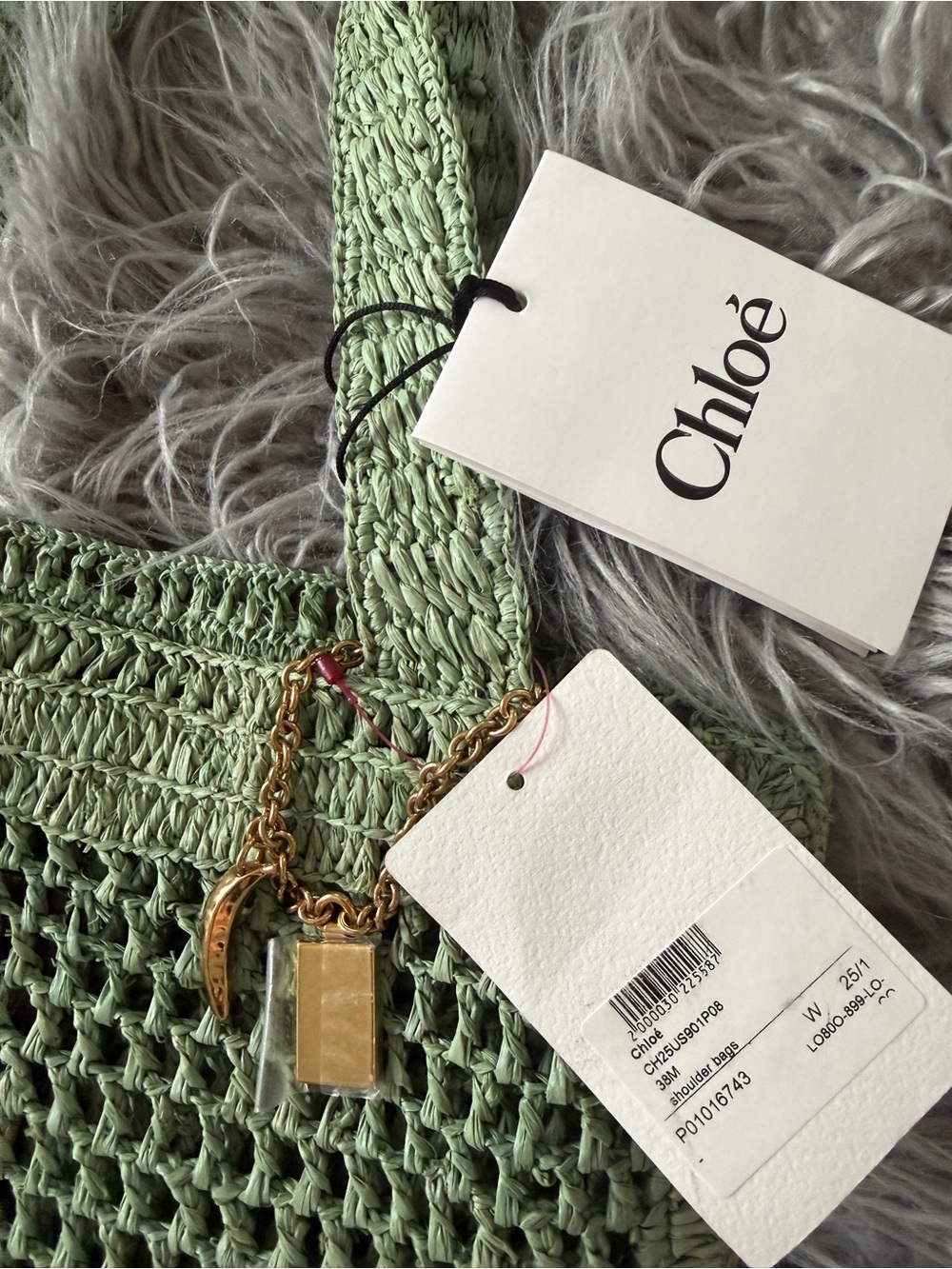 Chloe banana tote green - Picture 4 of 11